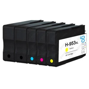 5 Ink Cartridges (Set + Bk) to replace HP 953 (HP953XL) non-OEM / Compatible - Picture 1 of 1