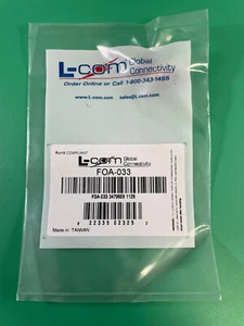 L-COM FOA-033 Faserkupplung, FC / FC, Bronze Ausrichthülse - Bild 1 von 5