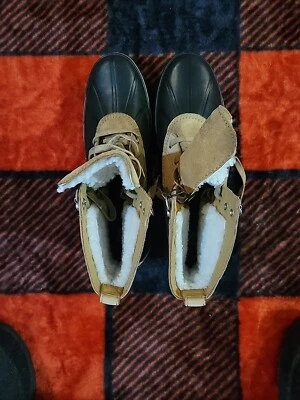 Botas Sorel Caribou Storm WP para hombre talla 15 impermeables a la lluvia y al viento Foto 1 de 4