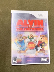 NES Nintendo Wii Video Game Alvin and The Chipmunks Rated E - Imagen 1 de 3