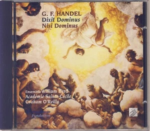 G. F. Handel - Ensemble William Byrd: Dixit Dominus, Nisi Dominus Like New - Foto 1 di 2