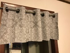 Jcp Home Addison Grommet Tailored Valance 50 W x 18 L French Taupe