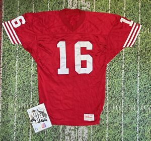 football Wilson Pro Line Joe Montana #16 San Francisco 49ers NFL Jersey 46 Cd