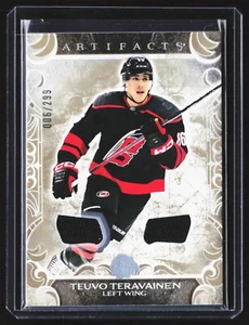 2024-25 Artifacts Teuvo Teravainen Gold Materials 006/299 #14 - Picture 1 of 3