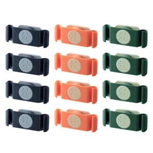 Set of 2 Hakenspeicherhalterung Kabelorganizer Für Geräte Schnurwickler - Afbeelding 1 van 12