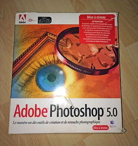 Adobe Photoshop 5 update (mise à jour) MAC Fr - Photo 1/1
