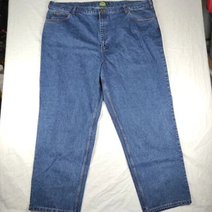 NWT Cabela's 52x32 Blue Denim Jeans Straight Leg 100% Cotton Classic - Picture 1 of 9
