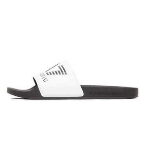 EA7 | Emporio Armani XCP001 XCC22 Visibility Flip Flop Sliders - White/Black - Picture 1 of 4