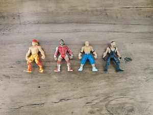 WWE Jakks Micro Agression Wrestling Action Figure 2" Bundle 4 Figures - Picture 1 of 6