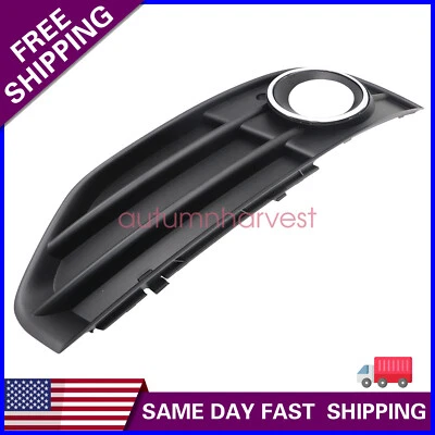 Fits AUDI A4 B8 ALLROAD 10-16 Bumper Right Fog Light Grill 8K0807682H01C NEW - Image 1 of 4