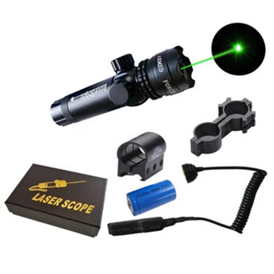 Green Laser Dot Sight Beam Scope for Gun Rifle Pistol Picatinny Mount - image 1 of 3