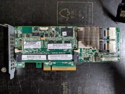 HP  Smart Array P420/1GB FBWC 6Gb 2P SAS Controller inc Battery (P/N 633538-001) - Image 1 of 3