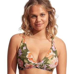 Seafolly Paradise Garden DD Wickel-BH vorne Avocado-Grün Damen 6 - Bild 1 von 2