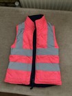 Girls Reflective Reversible Riding Gilet
