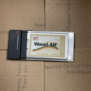 Lucent WaveLAN Turbo 11mb Gold 802.11b PC Card - Picture 1 of 2