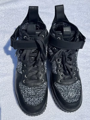 Bota de trabajo Nike Lunar Force 1 Flyknit 'Oreo' Foto 1 de 4