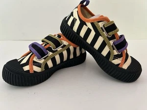 Happy NocNoc Lollipop Zebra Stripes Adjustable Waterproof Shoes Kids 10 - Picture 1 of 8