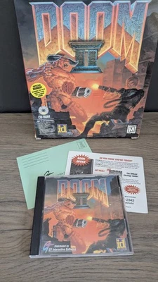 Doom 2 (PC) Big Box CD-ROM with papers - Image 1 of 4