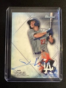 Jake Vogel 2021 Bowman Sterling On-Card Auto RC LA DODGERS ~ BSPA-JV - Afbeelding 1 van 2