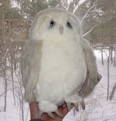 Dankin Lou Rankin Wordsworth Snowy White Owl Plush Stuffed Animal 11" Tall - Image 1 of 4
