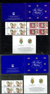 AUSTRALIA.1981. ROYAL WEDDING BOTH BOOKLET BLUE/PURPLE AS IS SEE SCAN. - Picture 1 of 1
