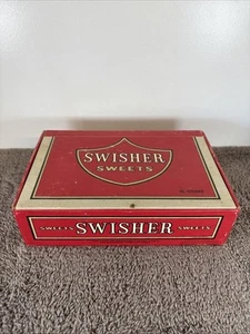 Vintage Swisher Sweets leere Zigarrenkiste 3228K8 - Bild 1 von 14