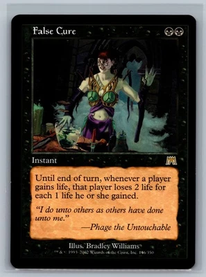 Magic The Gathering Onslaught False Cure #146/350 MTG TCG CCG - Image 1 of 2