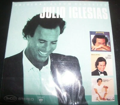 Julio Iglesias ‎Original Album Classics (Moments 1100 Bel Air Place Libra) 3 CD - Image 1 of 2