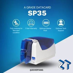 Datacard SP35 DI GRADO A - lato singolo | stampante carta d'identità a colori con Starter Pack - Foto 1 di 1