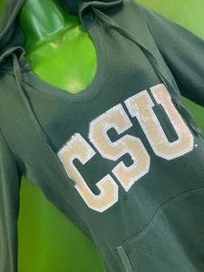 NCAA Colorado State Rams Sequin Pullover Hoodie Women's X-Small - Picture 1 of 7