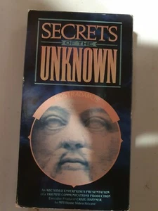 Secrets of the Unknown - Nostradamus (VHS, 1991) Rare Oop Htf - Picture 1 of 2