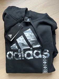 adidas Men's Essentials Fleece Big Logo Hoodie / New With Tags - Picture 1 of 11