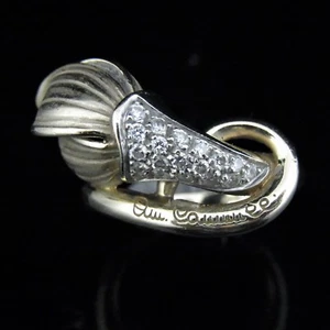 Anillo Estate ANNAMARIA CAMMILLI Diamantes Oro Amarillo 18K Cóctel Flor De Colección - Imagen 1 de 1