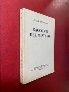 EDGAR ALLAN POE RACCONTI DEL Mistero Rizzoli Bur 081225 - Foto 1 di 1