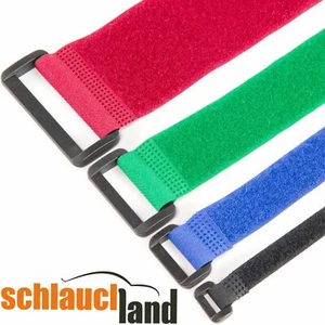 Kabelbinder Klett Klettverschluss 1/2/3/5cm ** farbig ** wiederverwendbar - Bild 1 von 15