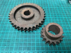 NOS Reliant Regal, Regent Sidevalve Timing Chain Sprockets - Picture 1 of 1