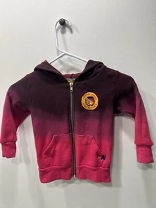 Aviator Nation Youth Kids Unisex Full Zip Up Hooded Sweater Sz 2 Tribe Of Peace - Picture 1 of 23