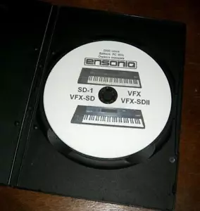 Ensoniq VFX,VFX SD,VFX SDII,SD-1 - CD mit 2000 Voice - Bild 1 von 1