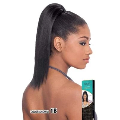 Shake-N-Go Equal Drawstring Ponytail - Yaky Straight 12" - Image 1 of 2