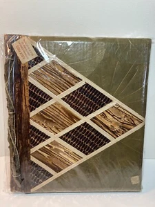 "Álbum de recortes de hojas naturales hecho a mano NUEVO 14"" x 12""" - Imagen 1 de 12