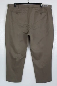 ROUNDTREE & YORKE Men's 50 x 32 Ultimate Expander Comfort Waist Classic Fit Pant - Picture 1 of 13