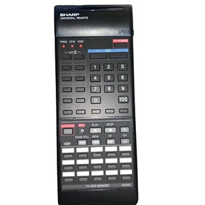 Control remoto universal Sharp RM100U TV VCR - Imagen 1 de 2