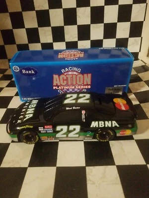 WARD BURTON #22 MBNA 1/24 1996 RCCA ACTION BWB DIECAST CAR 5,000 MADE - Image 1 of 4