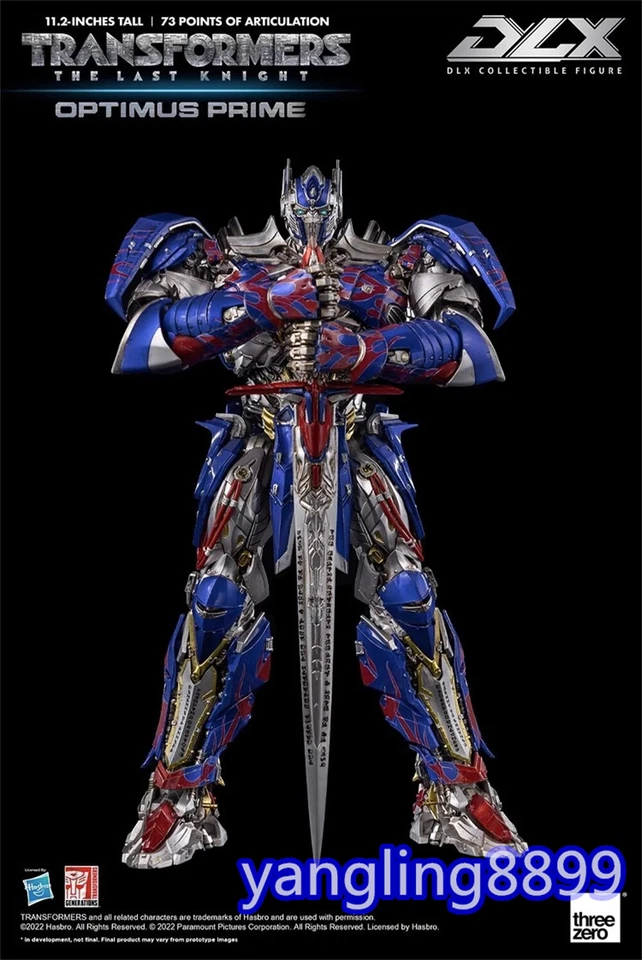 DLX Transformers The Last Knight Optimus Prime Action Figure Model Collect BOXED - Image 1 of 4