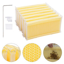7 Auto-Harvest Honey  Frames BPA-free Plastic Kit With 7-Tube Beekeeping