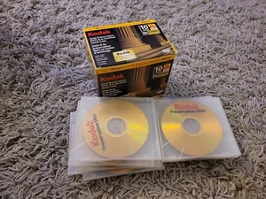 🔥🔥 (9) Kodak Gold Preservation DVD-R 8x 4.7GB 120min - Picture 1 of 6
