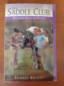 Saddle Club #92: Million-Dollar Horse by Bonnie Bryant - Paperback - Imagen 1 de 5