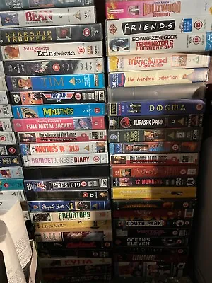 VHS Cassette Tapes Only £1 Each! Loads To Choose From • 1.22£