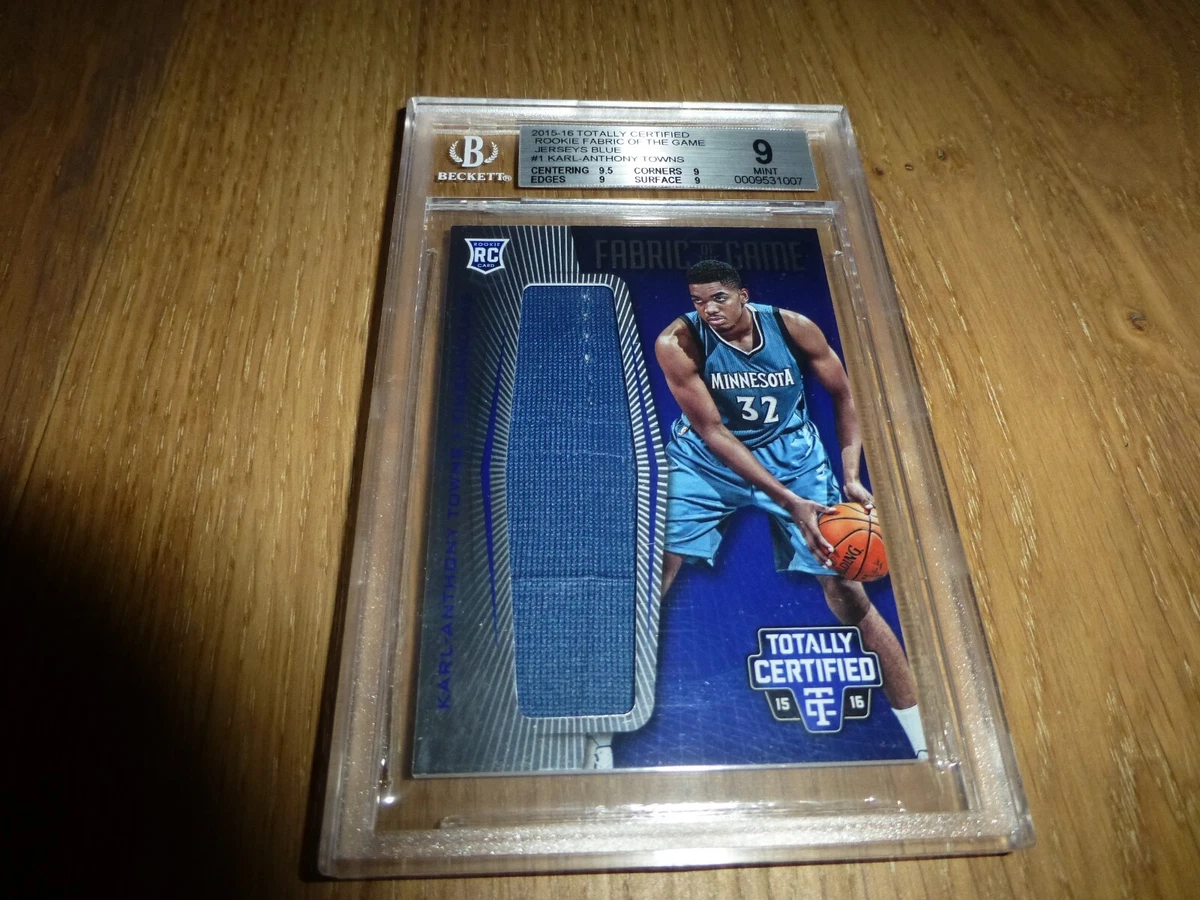 Panini Basketball Karl Anthony Towns Sports Trading Cards