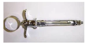 5pcs Aspirating Syringe, Cook-Waite Type 1.8 cc, Stainless Steel (US Supplier) - Picture 1 of 1